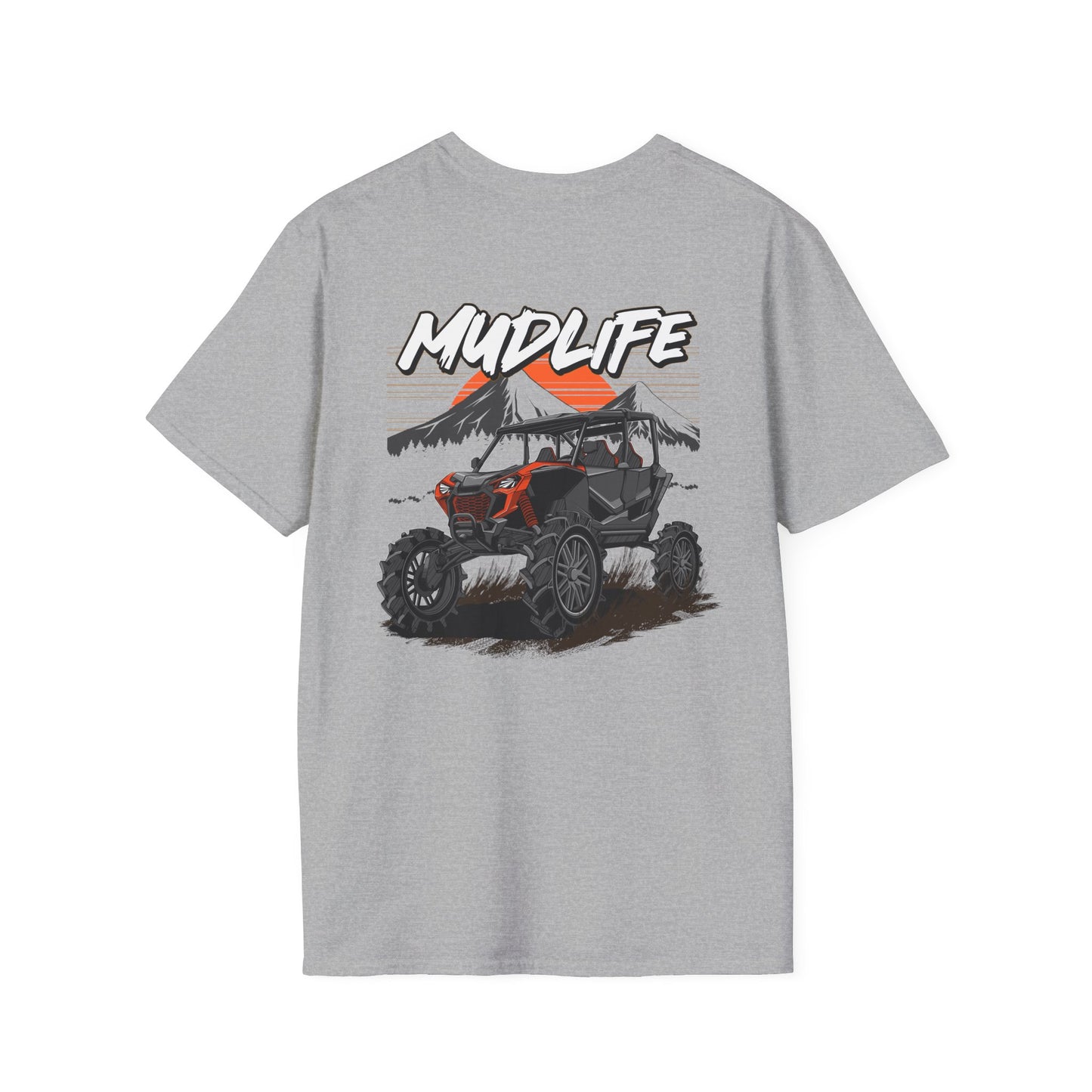 Mudlife Adventure T-Shirt, Off-Roading Tee, Gift for ATV Lovers, Outdoor Enthusiast Apparel, Nature Adventure Shirt