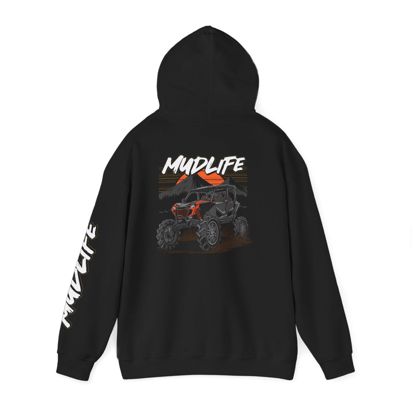 Mud Life Adventure Hoodie - Perfect for Off-Road Enthusiasts, Outdoor Activities, Gifts, and Everyday Wear