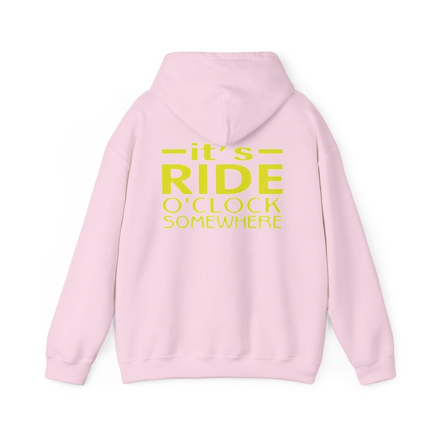 Ride O'Clock Hoodie, Unisex Heavy Blend Sweatshirt, Biker Apparel, Casual Gift, Comfortable Layer, Perfect for Adventures