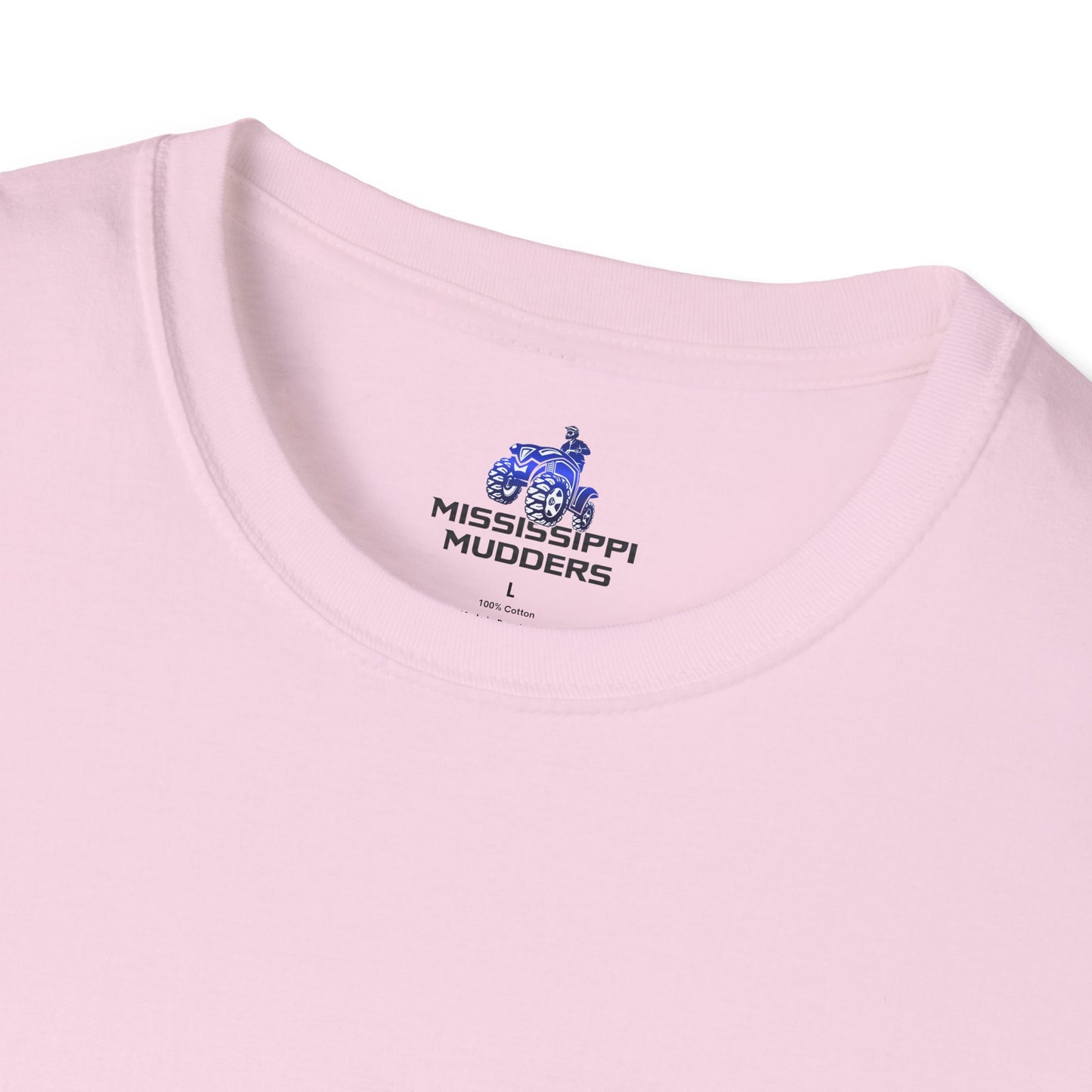 Mississippi Mudders Unisex Softstyle T-Shirt, ATV Enthusiast Tee, Gift for Mud Lovers, Outdoor Adventure Apparel, Perfect for Summer Events