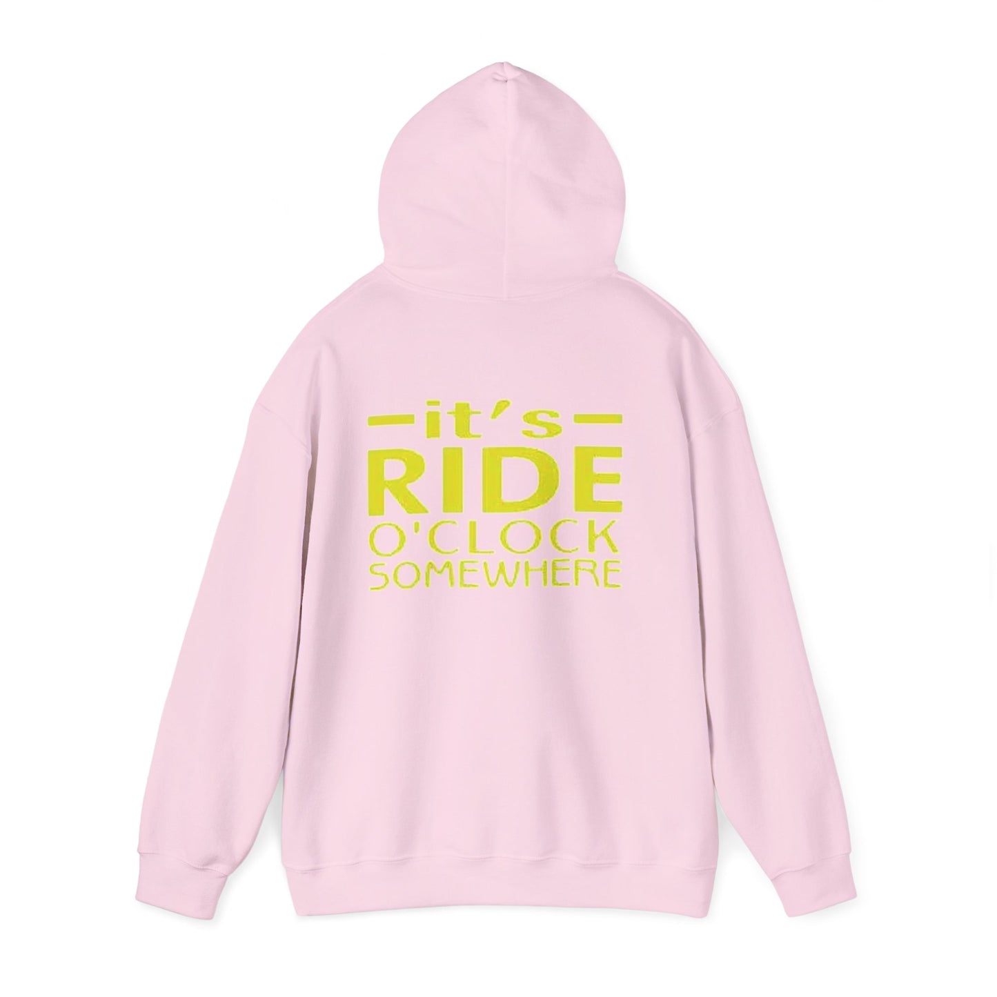 Ride O'Clock Hoodie, Unisex Heavy Blend Sweatshirt, Biker Apparel, Casual Gift, Comfortable Layer, Perfect for Adventures