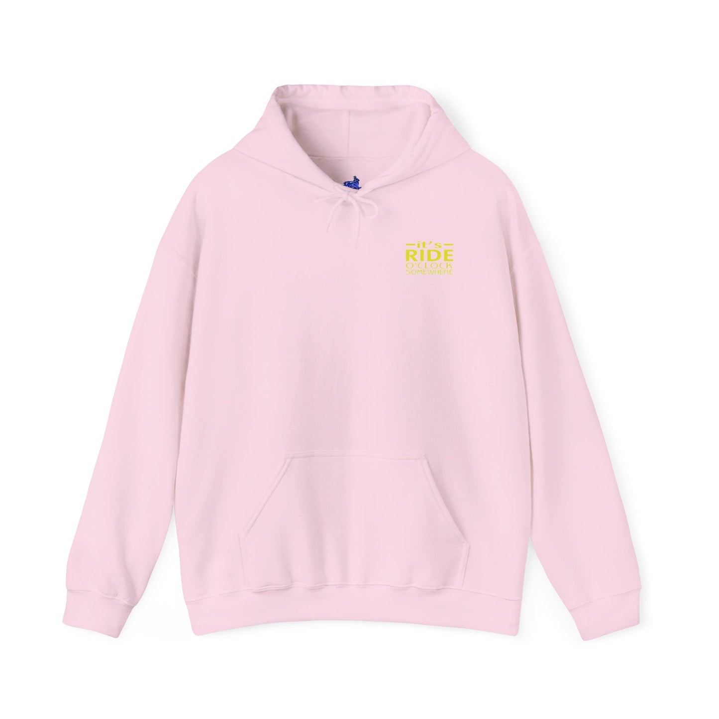 Ride O'Clock Hoodie, Unisex Heavy Blend Sweatshirt, Biker Apparel, Casual Gift, Comfortable Layer, Perfect for Adventures