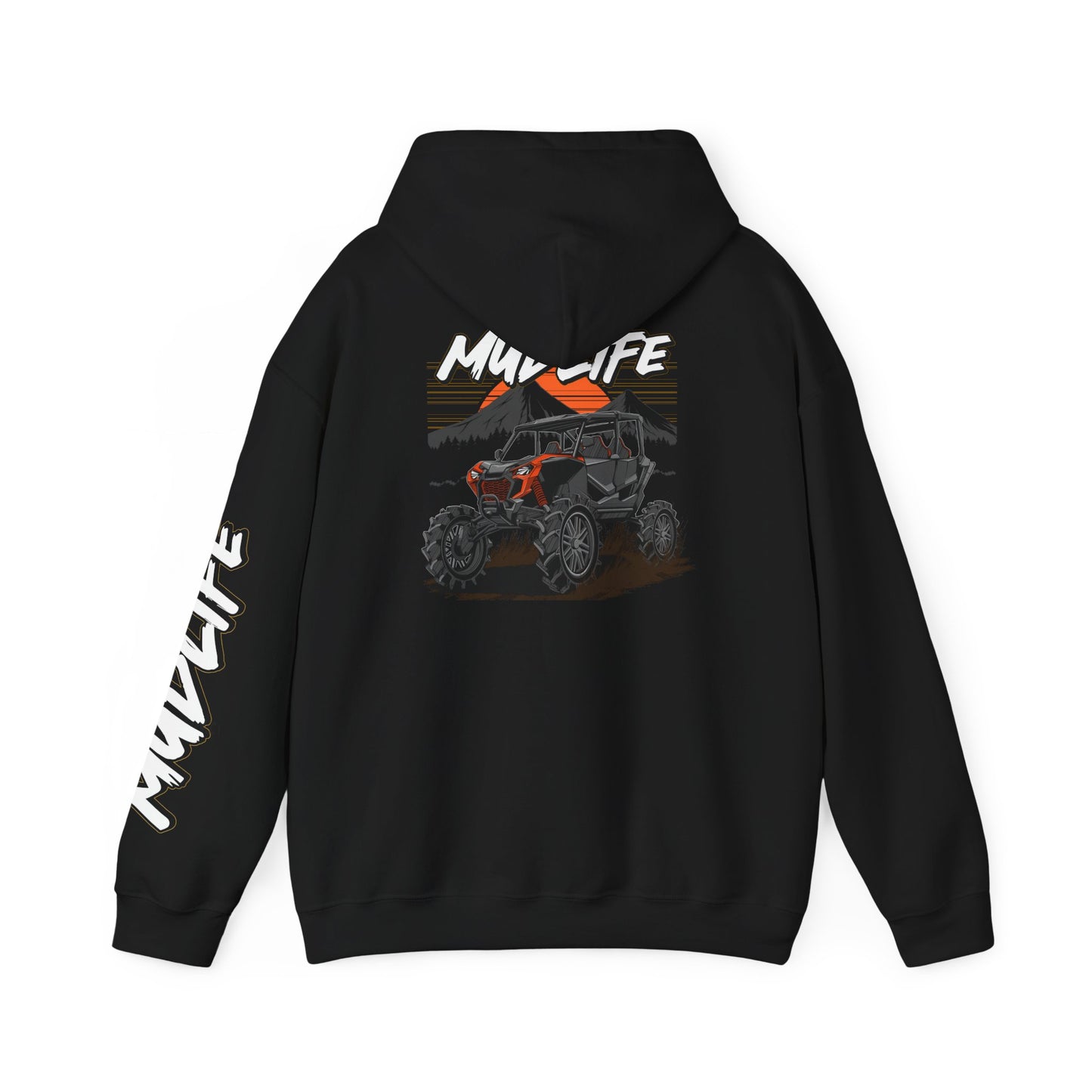 Mud Life Adventure Hoodie - Perfect for Off-Road Enthusiasts, Outdoor Activities, Gifts, and Everyday Wear