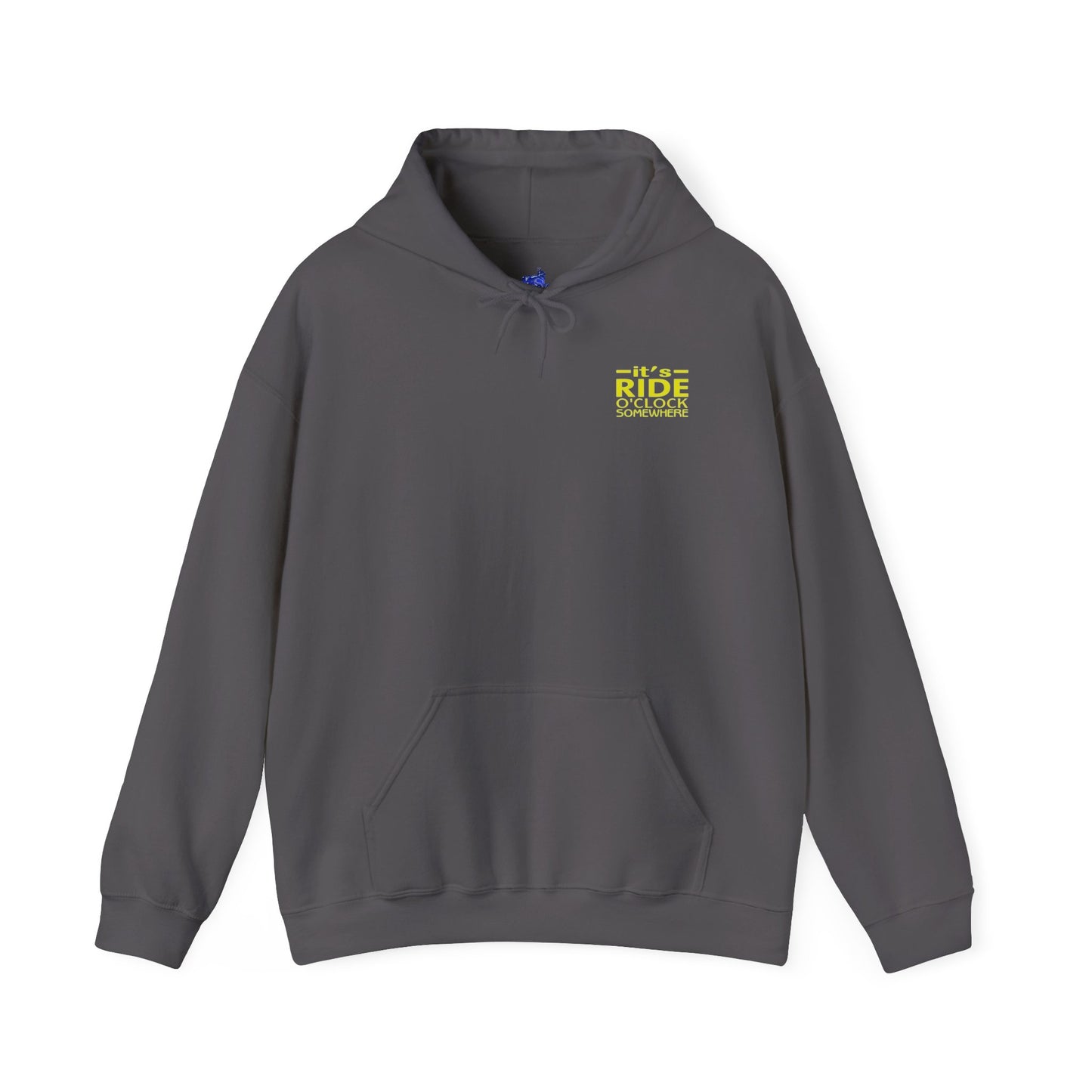 Ride O'Clock Hoodie, Unisex Heavy Blend Sweatshirt, Biker Apparel, Casual Gift, Comfortable Layer, Perfect for Adventures